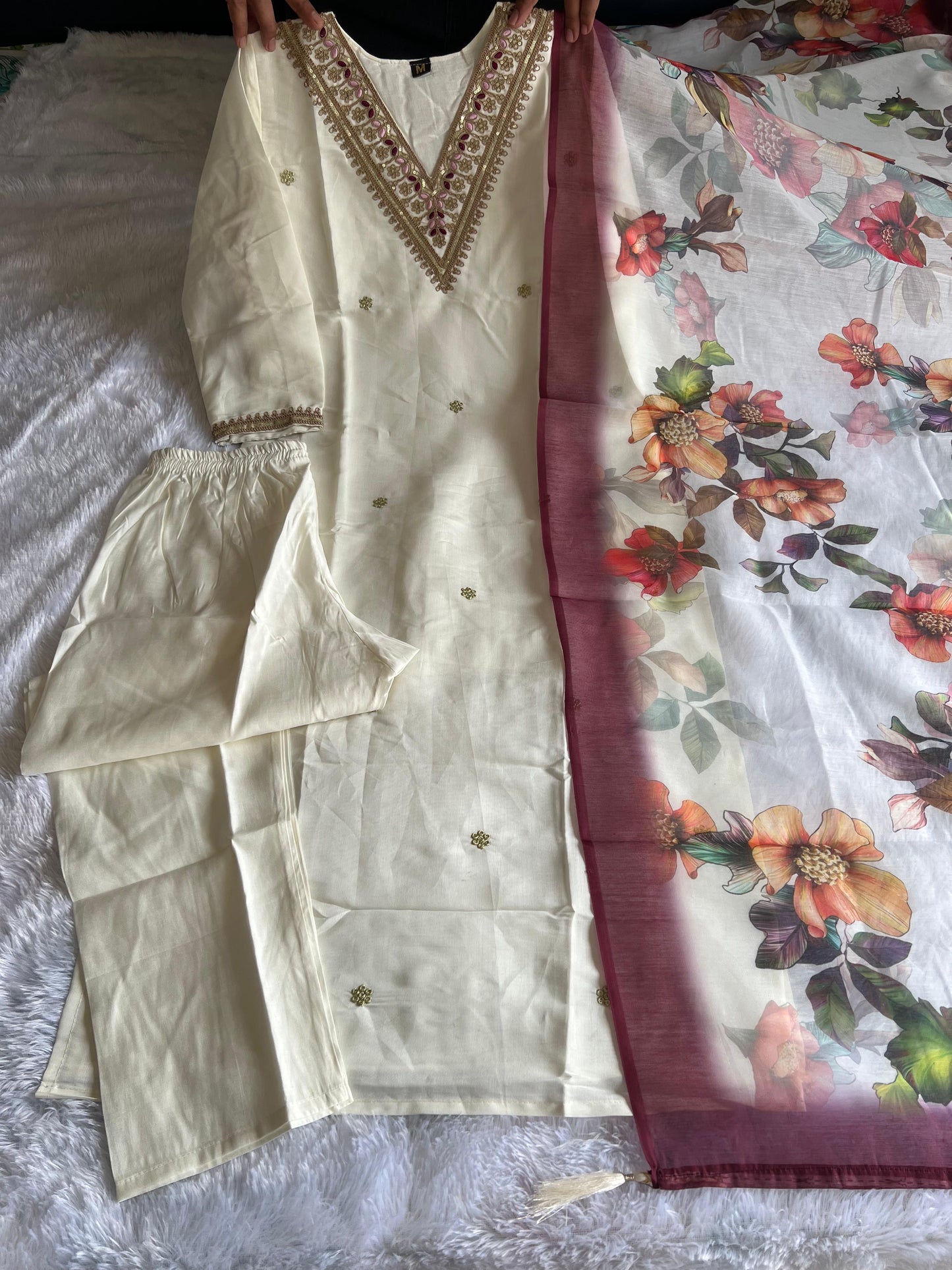 Designer Kurti Set with Dupatta