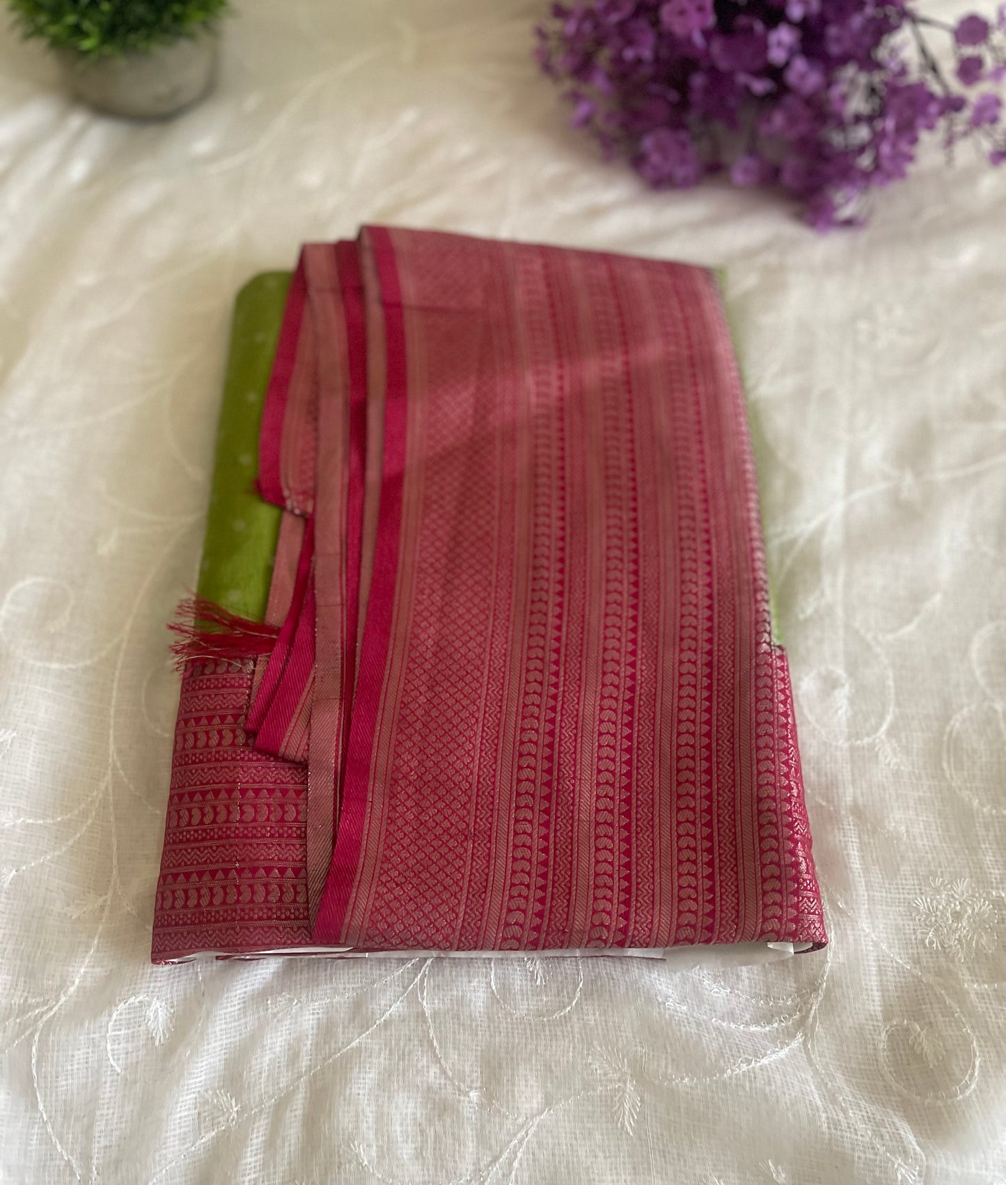 Georgette Silk Saree