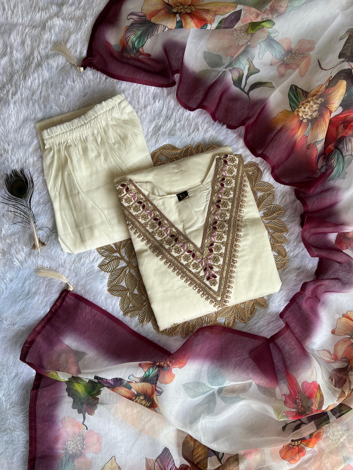Designer Kurti Set with Dupatta