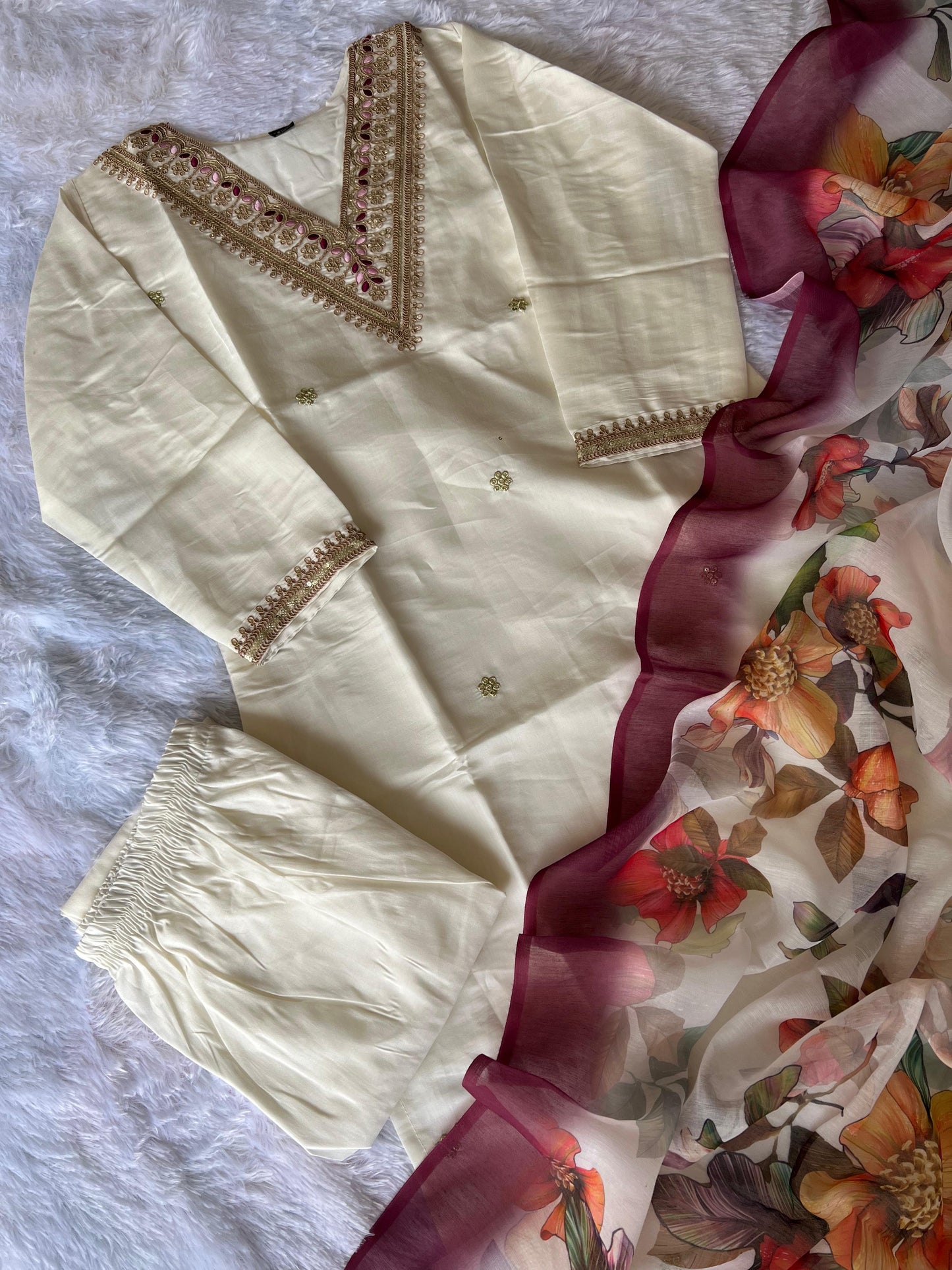 Designer Kurti Set with Dupatta