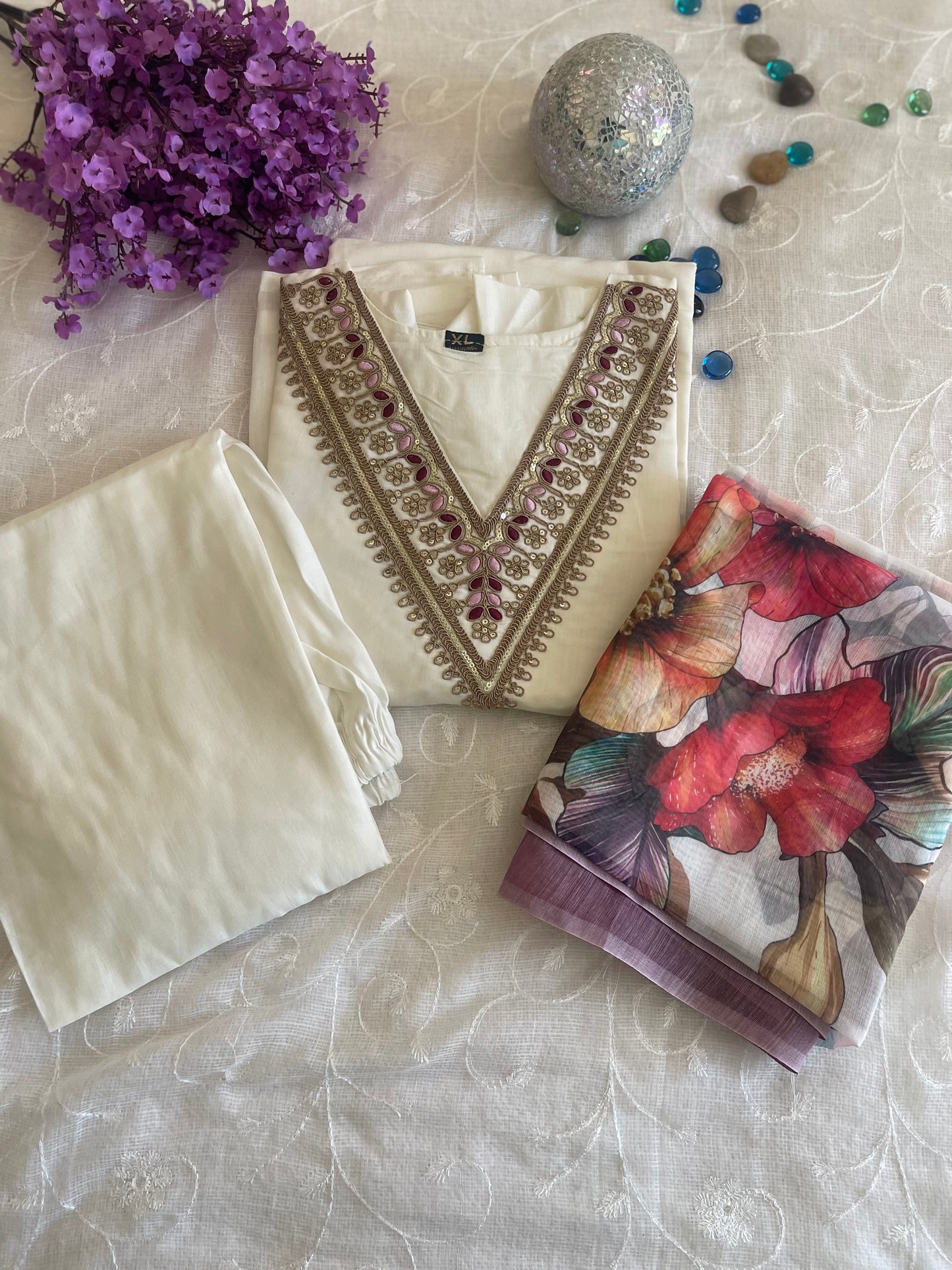 Designer Kurti Set with Dupatta