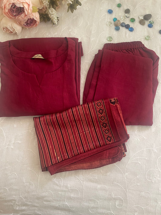 Designer Kurti Set
