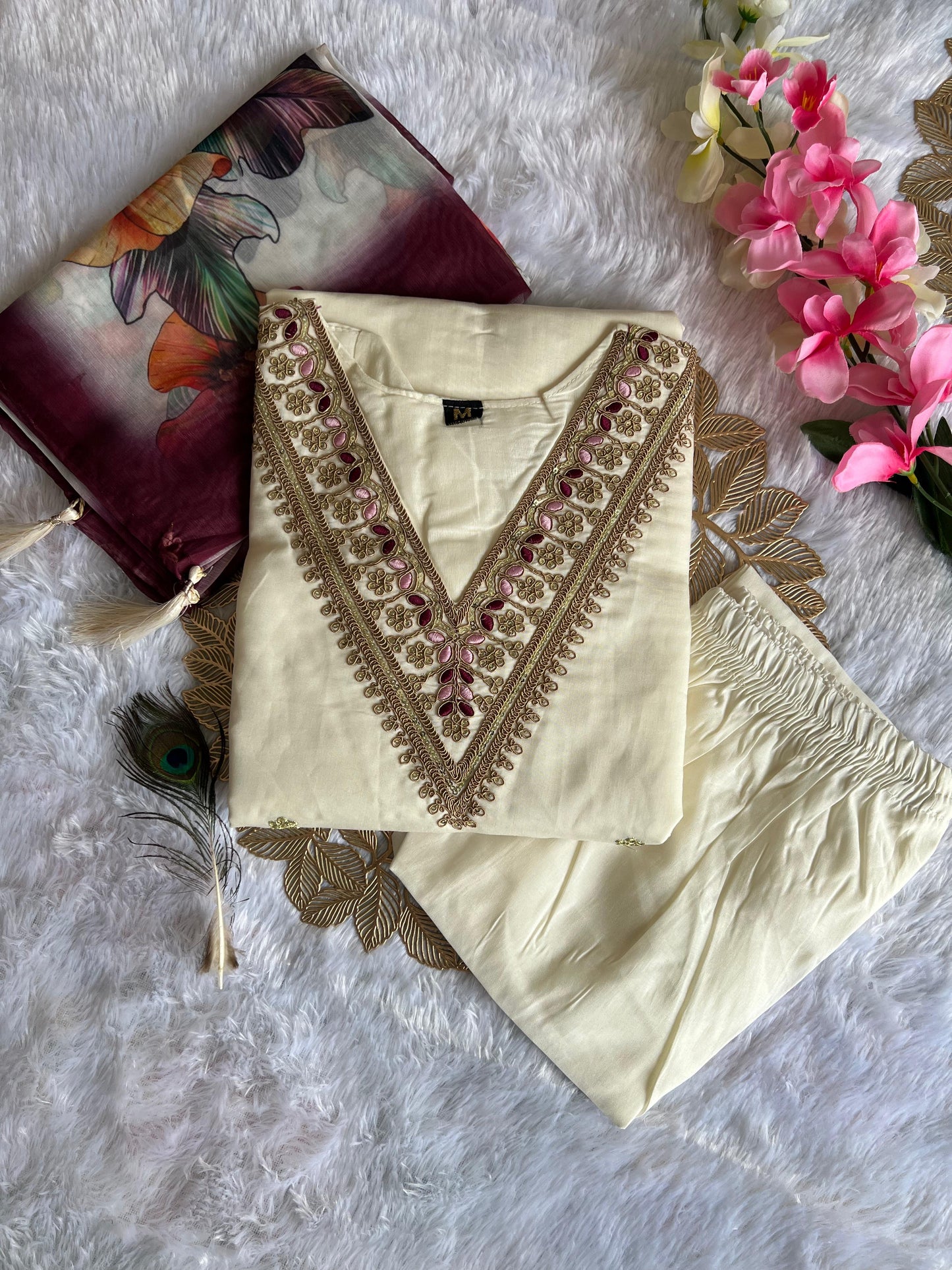 Designer Kurti Set with Dupatta