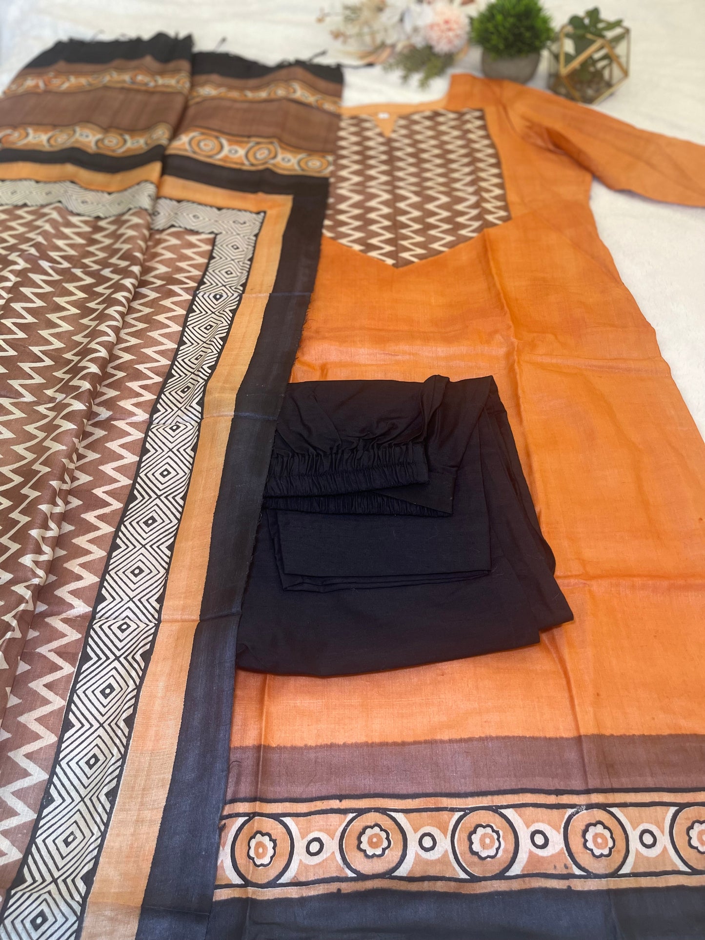 Tussar Silk Salwar