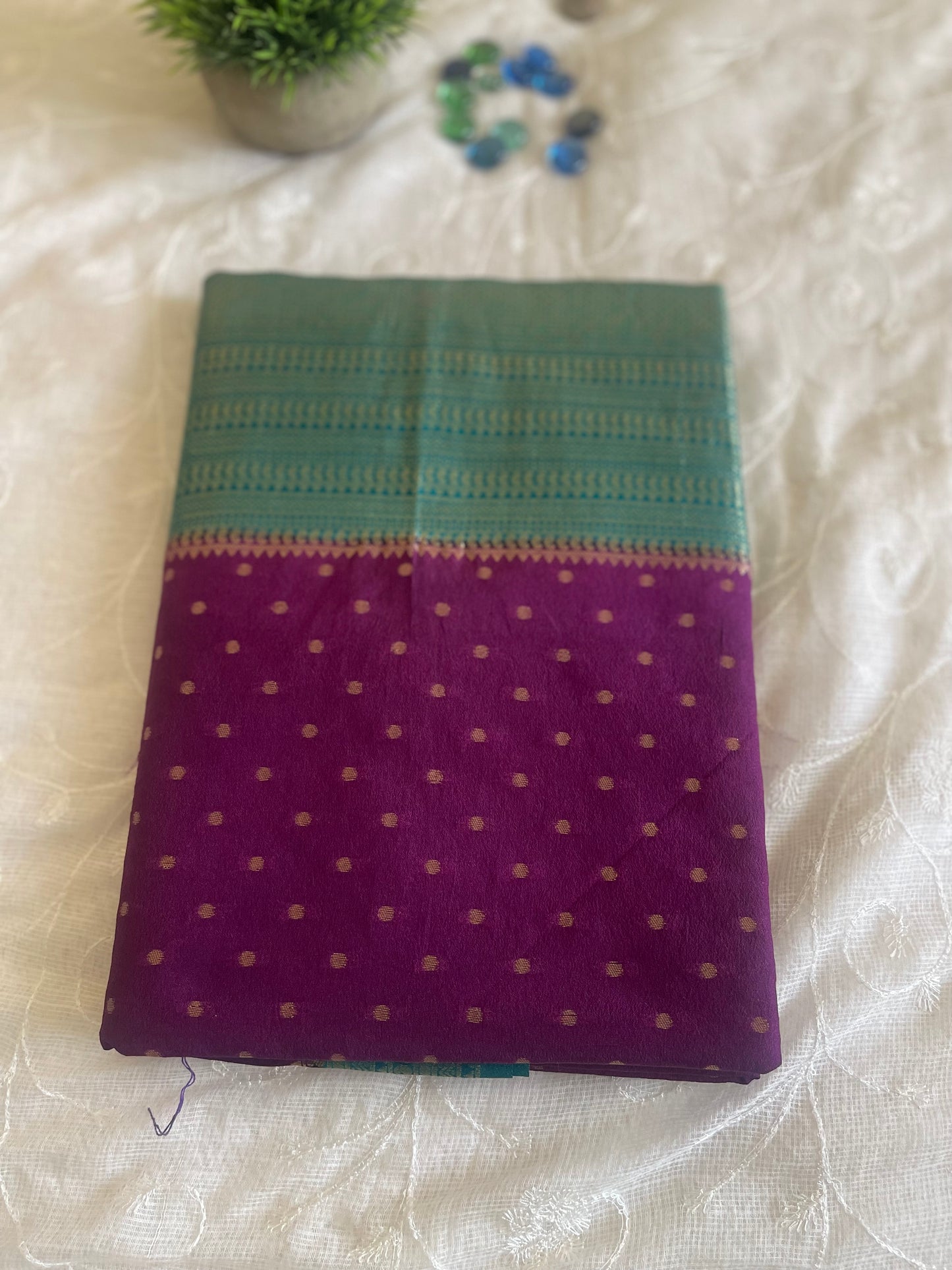 Georgette Silk Saree