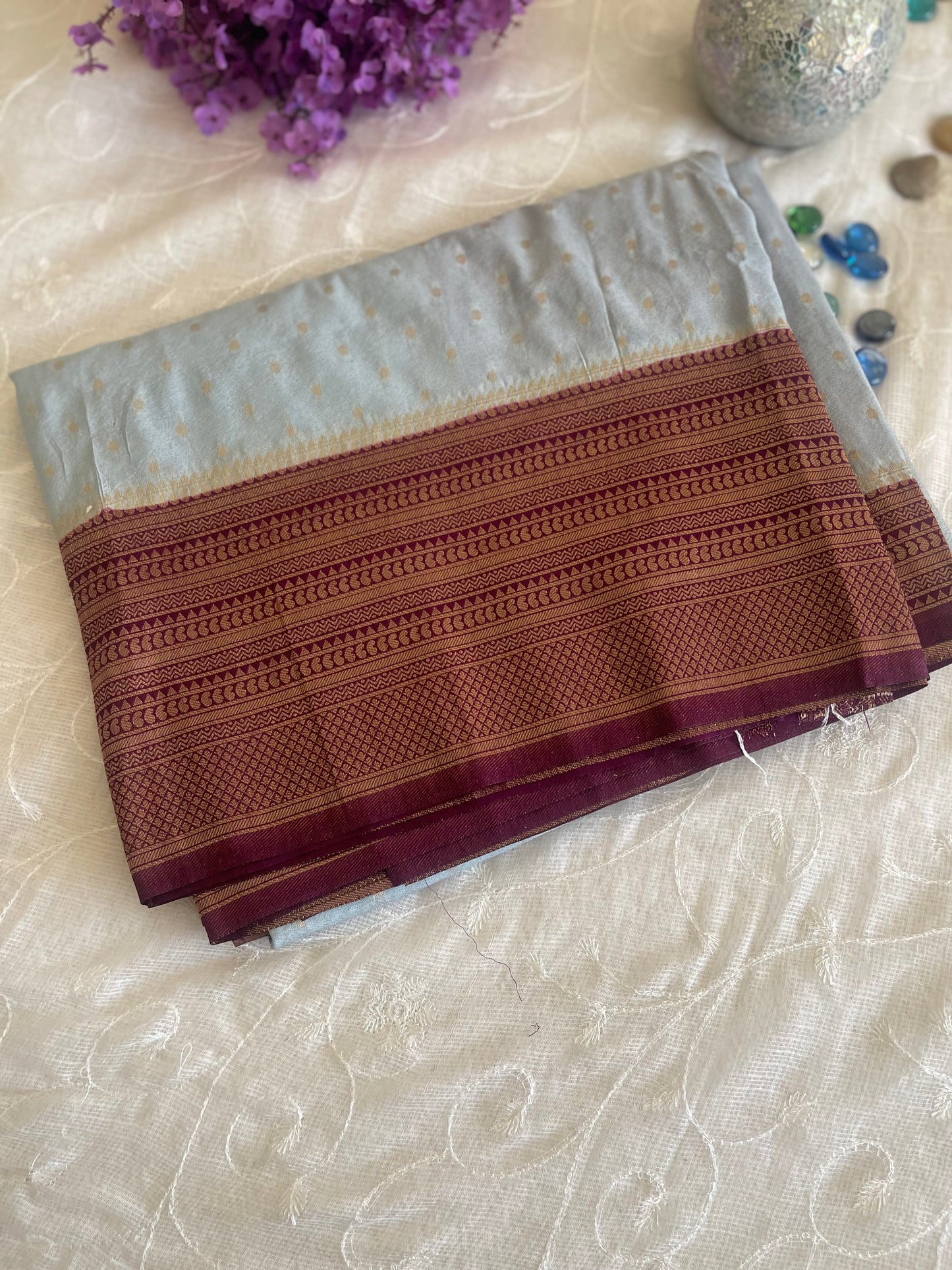 Georgette Silk Saree