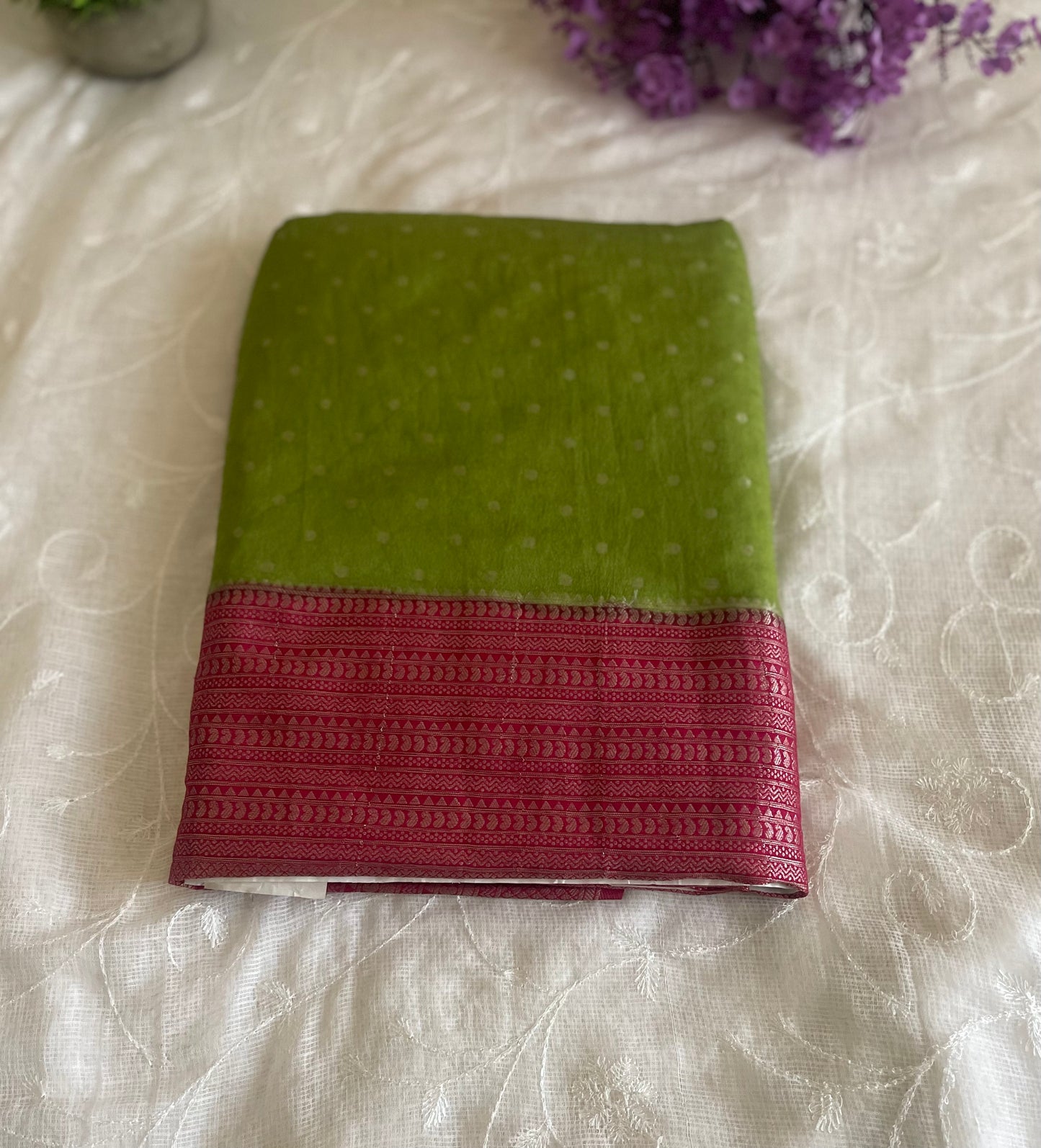 Georgette Silk Saree