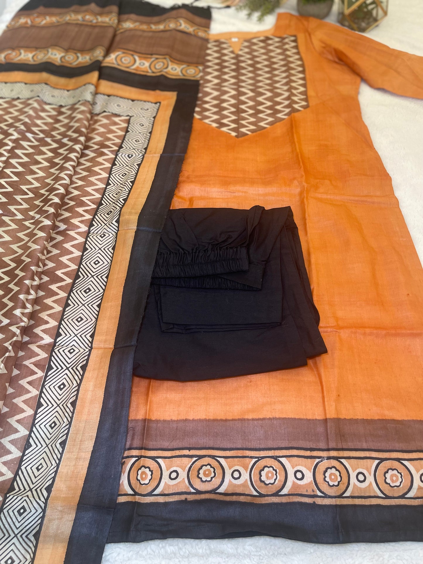 Tussar Silk Salwar