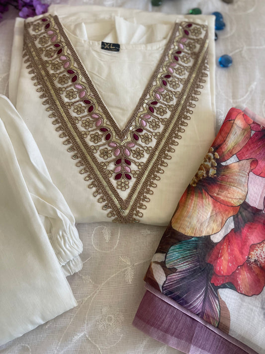Designer Kurti Set with Dupatta